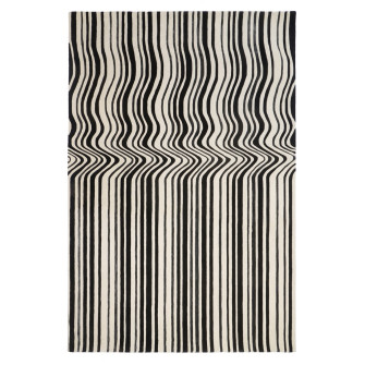 Alfombra DRAFT BLACK (Colección Hecha a Mano)